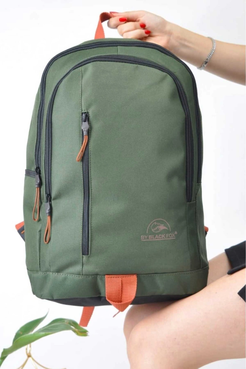 Tezzgelsin Unisex Su Geçirmez Günlük Kullanım Sırt Çantası Yeşil