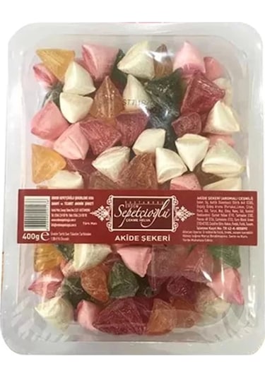 Meyve Aromalı Akide Şekeri 400g