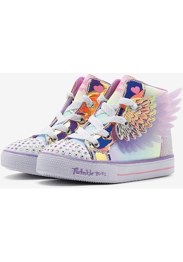 Skechers Shuffle Lite - Lil Unicorn Win Küçük Kız Çocuk Çok Renkli Işıklı Spor Ayakkabı 314918n Mlt Çok Renkli