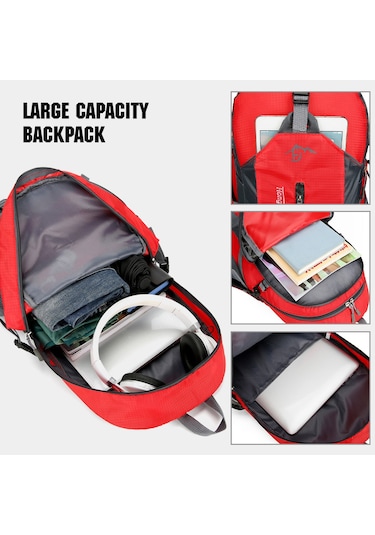 Hiking Backpack 40l Waterproof Lightweight Outdoor Hiking Trekking Daypack Travel Backpack For Men Women