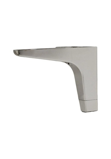 Yonca Lüks Mobilya Kanepe Sehpa Tv Ünitesi Koltuk Ayağı 14 Cm Parlak Krom Baza Ayakları Gri Tekli Ko Renkli