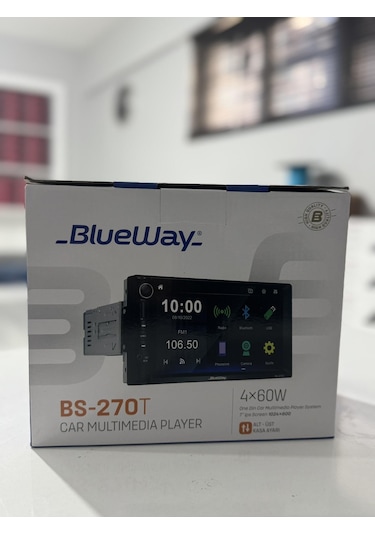 Blueway Bs-270t Ayarlanabilir Kasa Double Carplay Android Auto