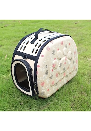 Oldfriend Pembe Taşınabilir Kedi Köpek Taşıma Çantası Nefes Alabilir Konforlu Seyahat