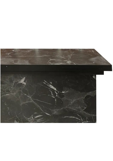 Dlc 1175m Siyah Mermer Desen 1800 Watt Dekoratif Elektrikli Şömine