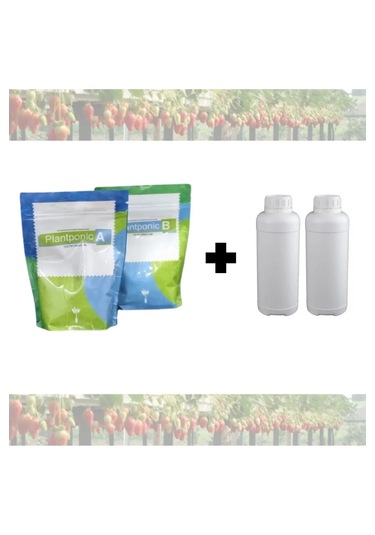 Topraksız Tarım Marul Besini A Ve B 1l Toz Hidroponik Gübre