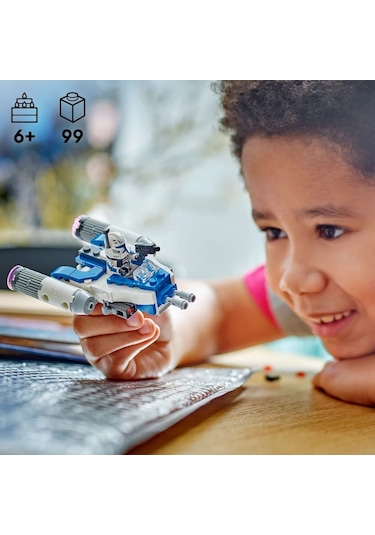 LEGO® Star Wars™ Yüzbaşı Rex™ Y-Wing™ Mikro Savaşçı 75391 - 6+ Yaratıcı Oyuncak Yapım Seti (99 Pr)