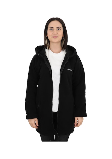 Kadın Siyah Polar Ceket - Zenobya Siyah