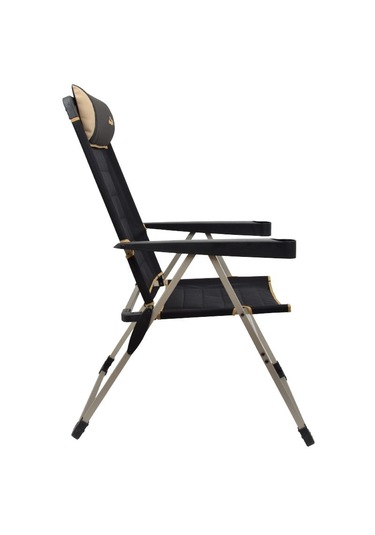 Campout Katlanır Lux Sandalye Altın - Siyah