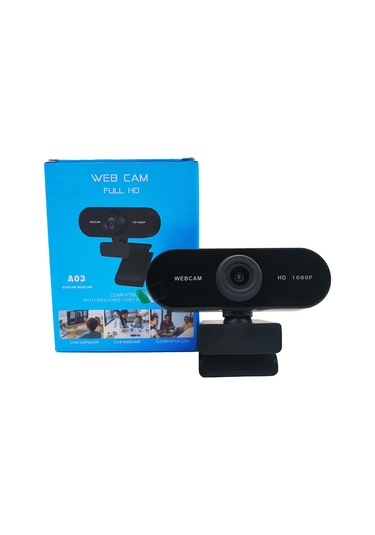 Geeksen Usb 2.0 Otomatik Odaklı 1080p Web Kamerası - 30fps, Gürültü Azaltma, 110 Görüş Açısı, Plug & Play 1.5m Kablolu