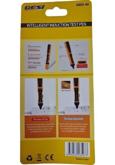GeSi 6885-48 Faz Kalemi Voltaj Dedektörü
