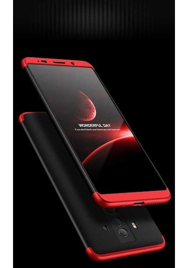 Huawei Mate 10 Pro Kılıf Zore Ays Kapak Kırmızı