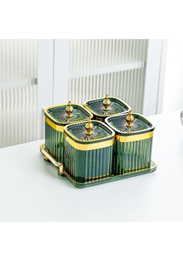 Pazly Yeşil-4-ızgara Suntek Meyve Magideal Kurutulmuş Için Ev Aperatif Ua Çok Renkli