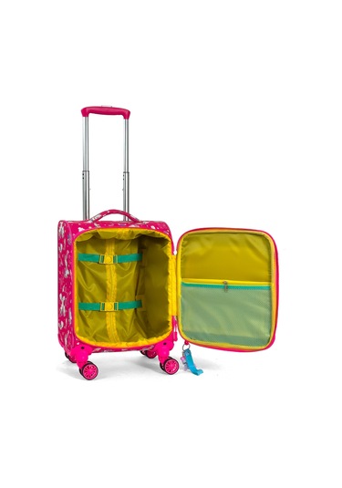 Çocuk Karakterli 4 Tekerlekli Valiz, Eğlenceli Seyahat Arkadaşı - Unicorn Unicorn