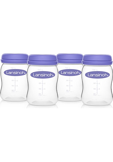 Lansinoh Süt Saklama Şişeleri 4 Adet Lsı-0416 LSI-0416