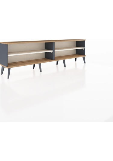 Arges Tv Ünitesi 2 Raflı 176x30x51 Antrasit-çam/aytaşı Atlas Çam/aytası