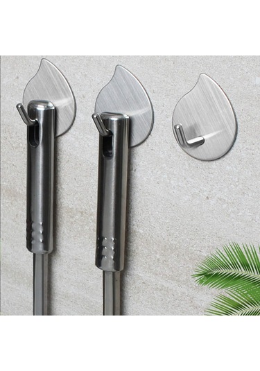 Parçalar Kendinden Yapışkanlı Kancalar Kendinden Yapışkanlı Duvar Kancaları Paslanmaz Çelik Kancalar Su Geçirmez Paslanmaz Çelik Kancalar B İçin Delme Gerektirmez Çok Renkli