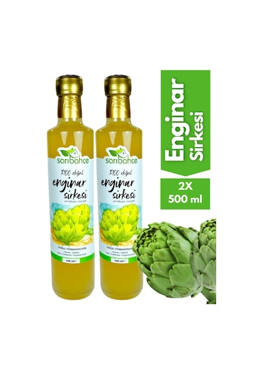 Enginar Sirkesi 500 Ml 2'li Paket - Organik Doğal Fermantasyon
