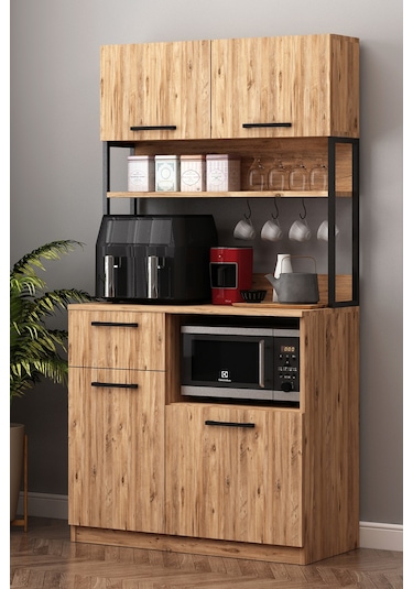 Ervin Kahve Köşesi Airfry Kiler Dolabı Atlantik Çam Atlantik Çam