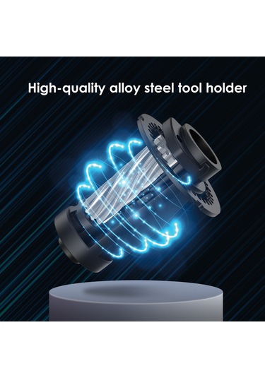 Vkemall Yzh178 Otomatik Elektrikli Kalem Kesici - 7-8mm Çaplı, 3 Seviye Kalınlık Ayarlı, 2000mah Li-pil, Mavi Altıgen/üçgen/daire Kalemler İçin Gümüş