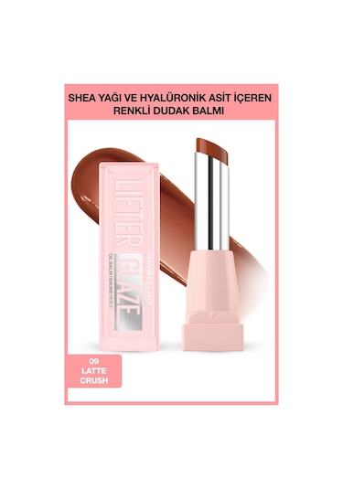 Maybelline Lıfter Glaze Lipstick 009 Latte Crush 0