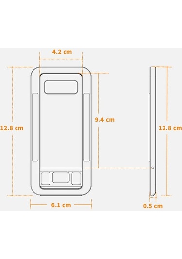 Tongxida Cbtx Boneruy T6 Standı - Ayarlanabilir Telefon Tutucu, Seyahat Beşik Dock, Koyu Gri Koyu Gri