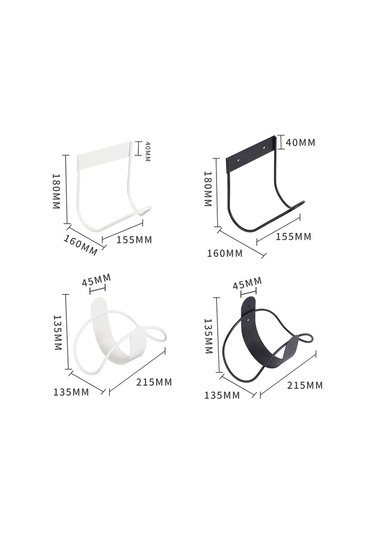 Sones Paslanmaz Çelik Hortum Saklama Tutucu Bahçe Ev Araba Yıkama Musluğu Hortum Saklama Kancası, Model: Duvara Monte Beyaz Diğer