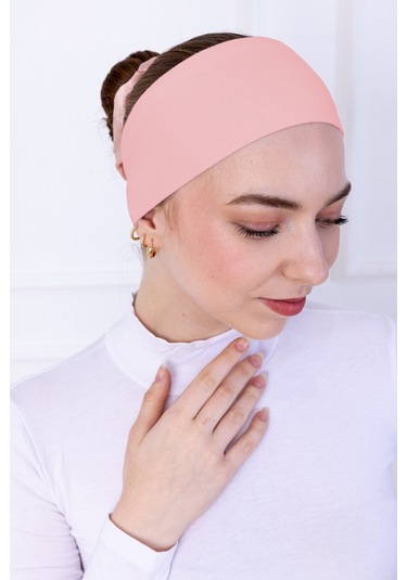 Kaymaz Bandana Pudra Pembe Kaymayan Silikonlu Sportif Saç Bandı - Geçme Tesettür Bone Pudra Kaymaz Bandana Pudra Pembe Kaymayan Silikonlu Sportif Saç Bandı - Geçme Tesettür Bone Pudra