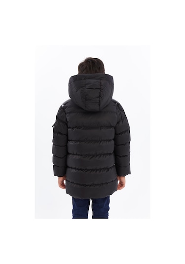 Benitto Kids Erkek Çocuk Şişme Mont 51331 Siyah