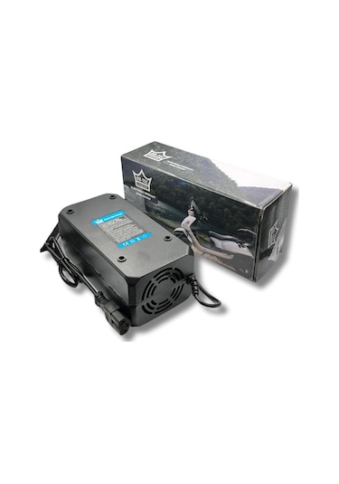 Ortec 72v 60-80ah Şarj Cihazı Üç Teker Kasalı Elektrikli Bisiklet Şarj Aleti