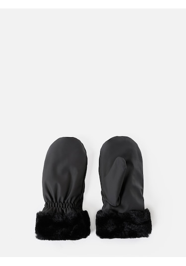 Colins Siyah Kadın Eldiven Siyah