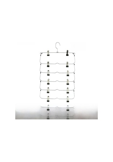 Pembe Altı Katmanlı Pantolon Klipsi, Katlanabilir, İz Bırakmayan Ve Kaymayan Pembe