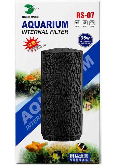 Rs 07 Akvaryum Köşe İç Filtre 2300 L/h 35 W