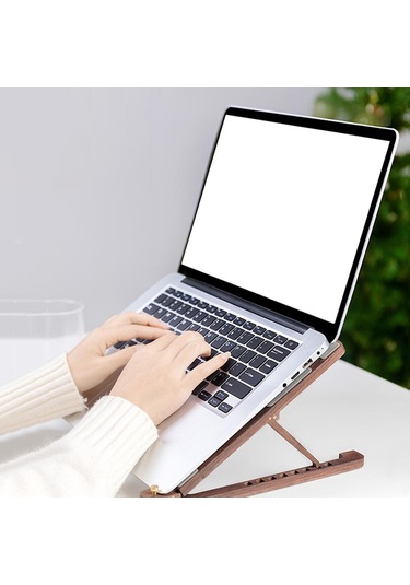 Homyl Dizüstü Bilgisayar Standı Yükseltici Koyu-kahverengi