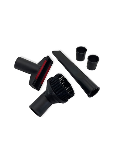 King Uyumlu K 373 Ecovax Süpürge Mini Başlık Seti