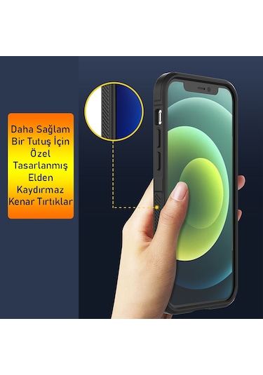 Dexmon Realme Gt2 Kılıf Mat Leke Yapmaz Elden Kaymaz İçi Kadife