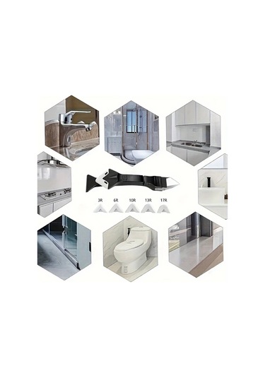 Oldfriend 5'li 1 Takım Derz Sökme Macun Sıyırma Aleti Pencere Lavabo