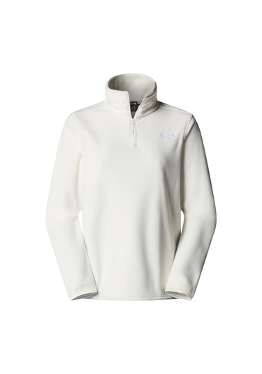 The North Face Kadın Glacıer Fleece 1/4 Zıpceket Nf0a8d2jqlı1 Beyaz