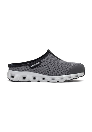 King Paolo H1275 Esx Sabo Erkek Memory Foam Sabo Terlik Füme Füme