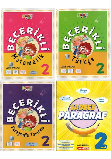 Fenomen 2.sınıf Becerikli Set Soru Bankası+sadece Paragraf
