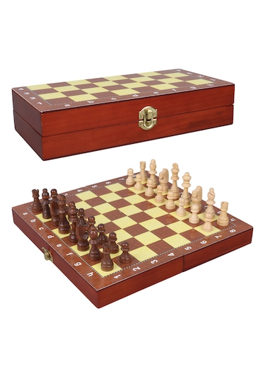 Kutulu İthal Satranç Takımı 30 X 30 Cm