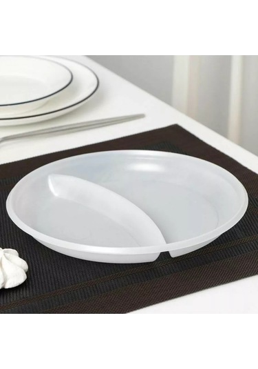 Laıma Tek Kullanımlık Plastik Bölmeli Düz Tabak Mutfak Eşyaları 176391517 Diğer