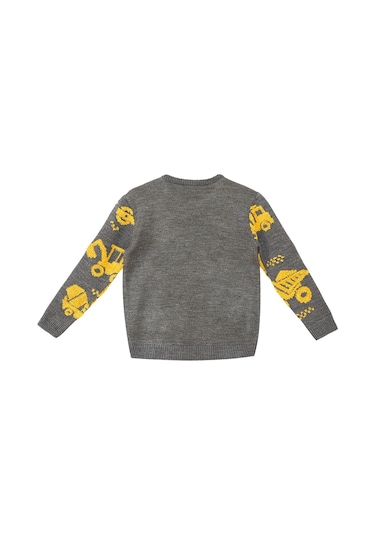 Denokids Mshb&g İnşaat Araçları Erkek Çocuk Kazak