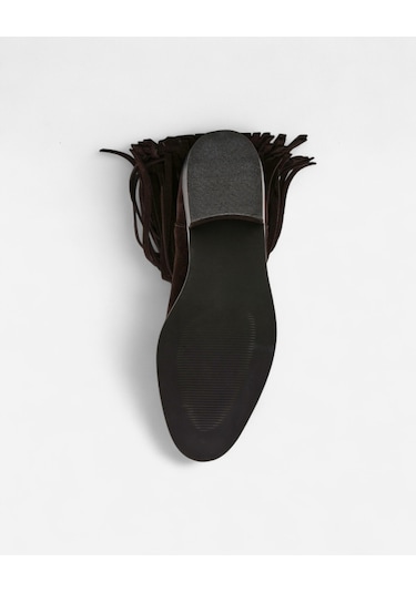 Steve Madden Spur Brown Sued Kadın Kahverengi Çizme Spur