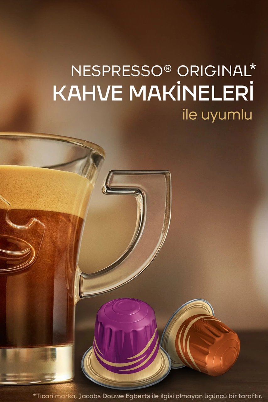 Jacobs Origins Guatemala Nespresso Uyumlu Alüminyum Kapsül Kahve 18'li Kapsül Kahve
