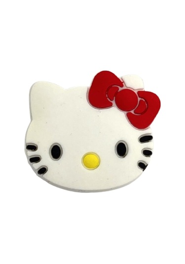 Crocs Terlik Süsü & Renkli Aksesuar Jibbitz Kırık Beyaz