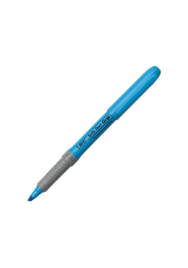 Bic Fosforlu Kalem Brite Line Grip Mavi