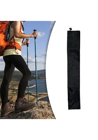 Dolıty Trekking Direği Taşıma Çantası Ayarlanabilir 11.5cmx70cm Siyah