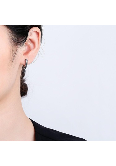 Tancise 925 Ayar Gümüş Zirkon Küpe Damla Küpe Kadınlar Için Düğün Hediyeleri Çok Renkli