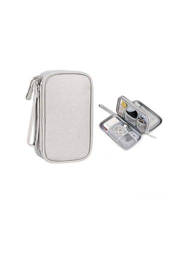 Yifomall Büyük Boylu Zeki Gri Switch Saklama Çantası - Dayanıklı Kumaş, Yumuşak Dokuma, Pratik Temizleme, Modern Tek Renk Tasarım