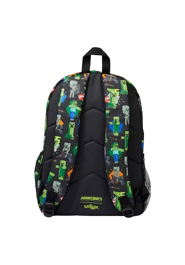 Smiggle Minecraft Büyük Boy Öğrenci Okul Sırt Çantası 42 30 Cm Yeşil
